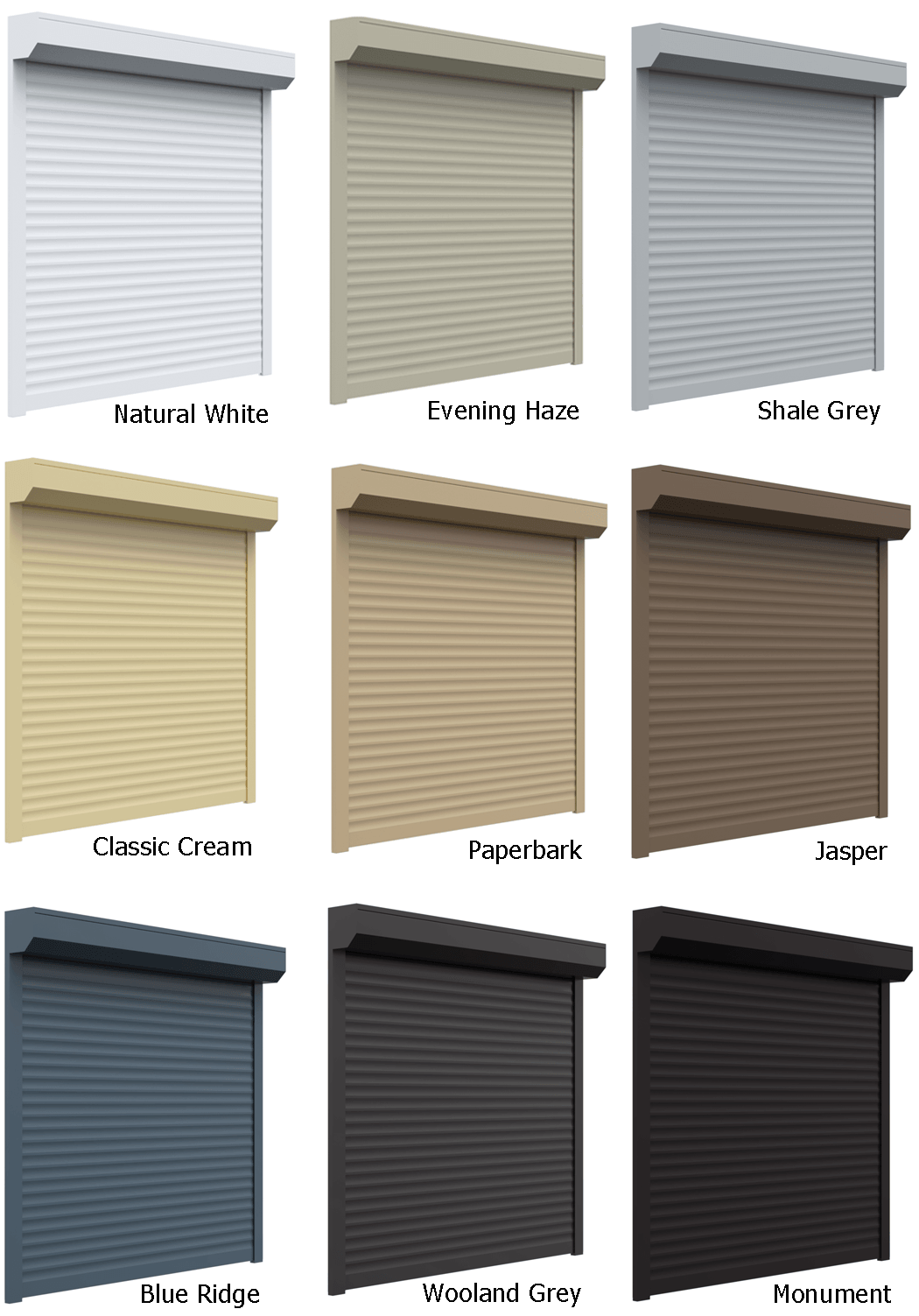 roller shutters